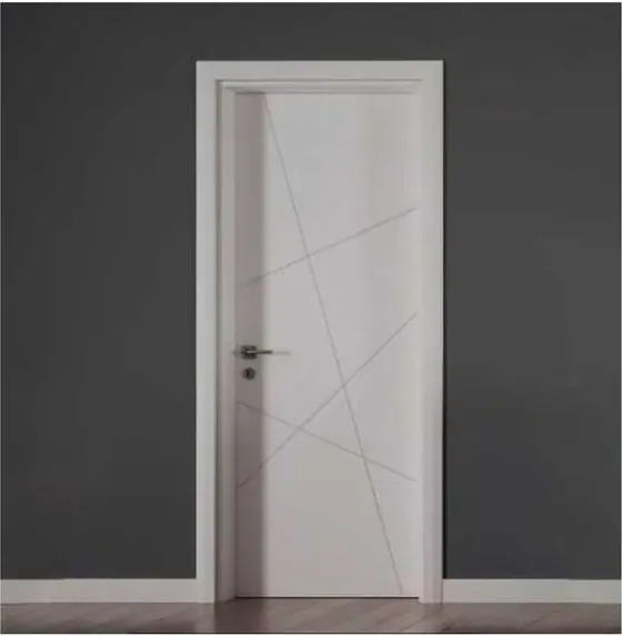 Light oak interior door, interior leaf: painted, veneered or laminated (IN-007)