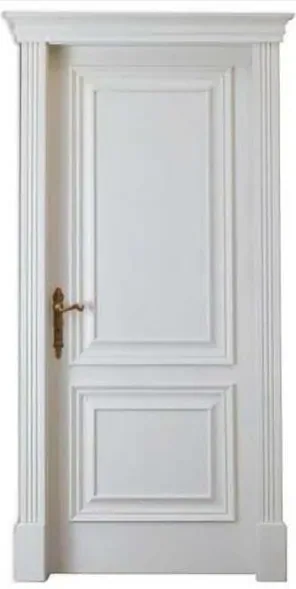 White interior door, interior leaf: painted, veneered or laminated (IN-023)
