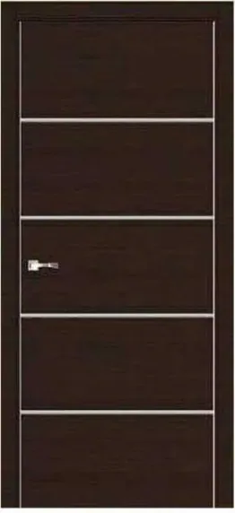 Dark timber interior door, interior leaf: painted, veneered or laminated (IN-025)