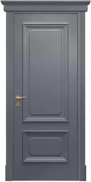 Grey interior door, interior leaf: painted, veneered or laminated (IN-027)