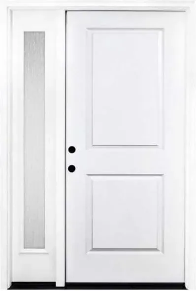 White interior door, interior leaf: painted, veneered or laminated (IN-045)