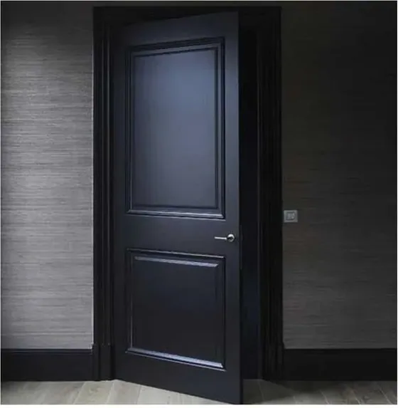 Dark timber interior door, interior leaf: painted, veneered or laminated (IN-047)