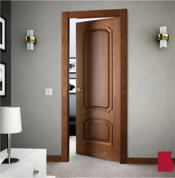 Honey oak interior door, interior leaf: painted, veneered or laminated (IN-060)