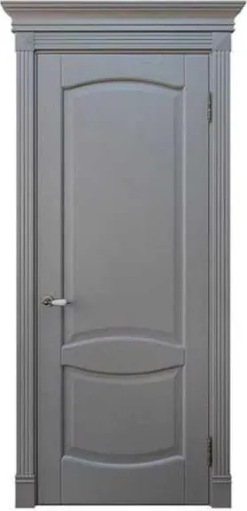 Grey interior door, interior leaf: painted, veneered or laminated (IN-069)