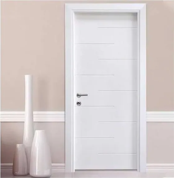 White interior door, interior leaf: painted, veneered or laminated (IN-076)