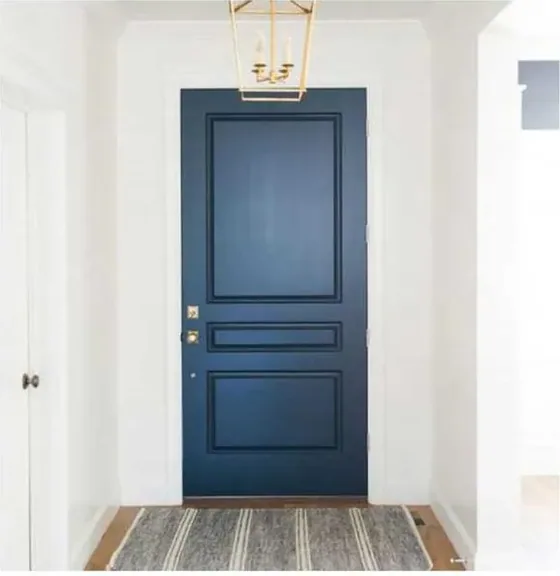 Grey interior door, interior leaf: painted, veneered or laminated (IN-097)