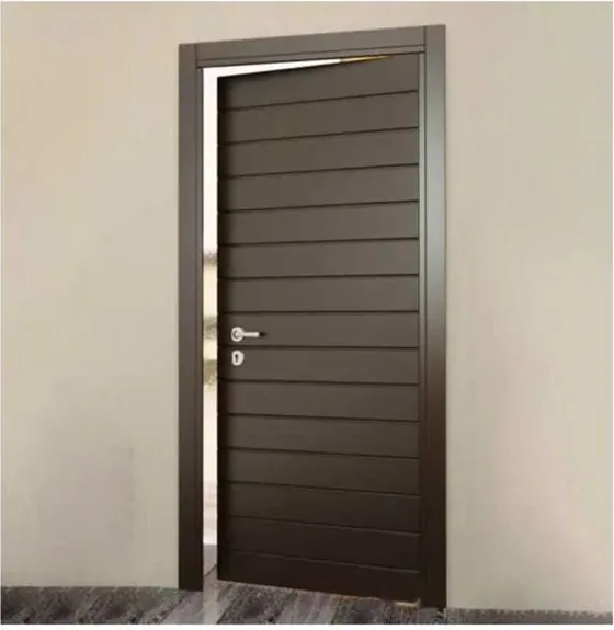 Charcoal interior door, interior leaf: painted, veneered or laminated (IN-098)