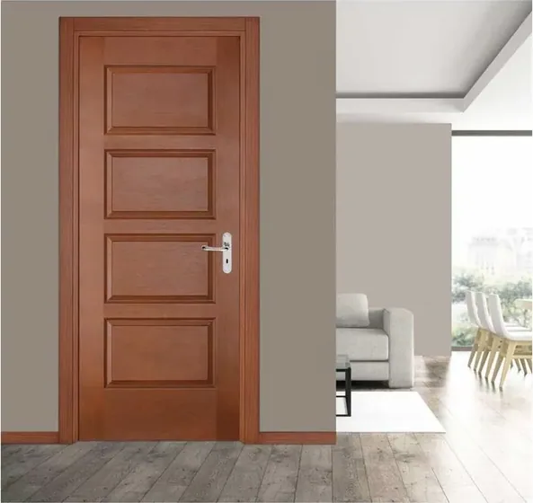 Honey oak interior door, interior leaf: painted, veneered or laminated (IN-105)
