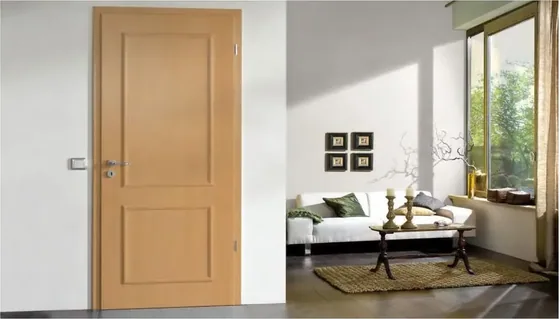 Light oak interior door, interior leaf: painted, veneered or laminated (IN-110)